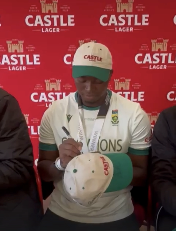 Cricket Cap Castle Test Champions Signed