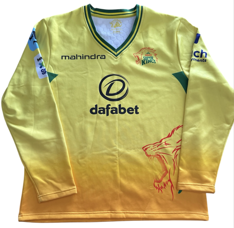 Cricket Jumper SA20 Super Kings Size XL