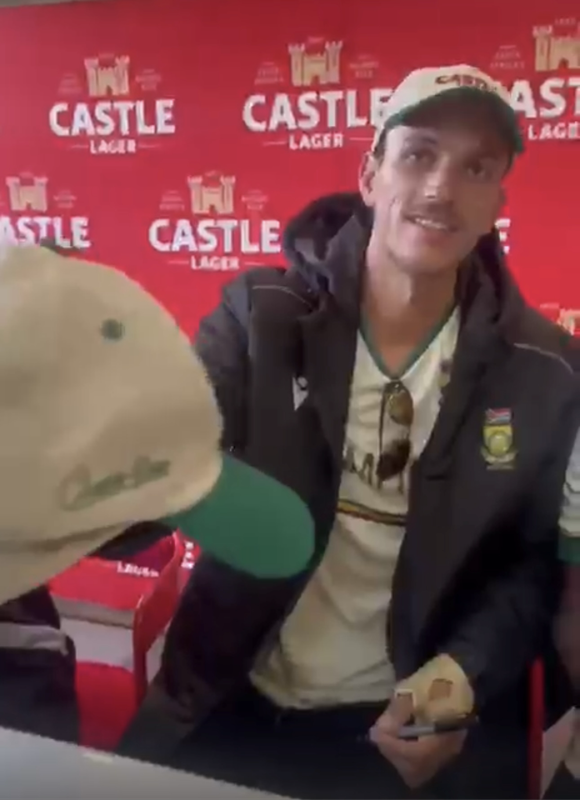 Cricket Cap Castle Test Champions Signed