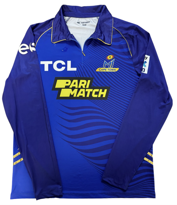 Cricket Jersey MI Cape Town player issue(No Number)Size L