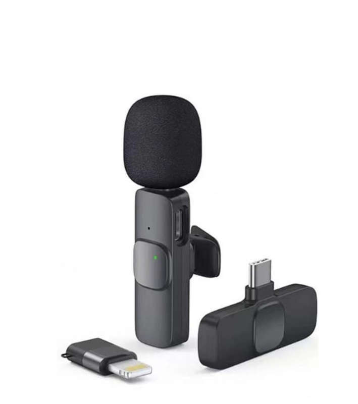WIRLESS MINI MICROPHONE, IPHONE & USBC COMPATIBLE