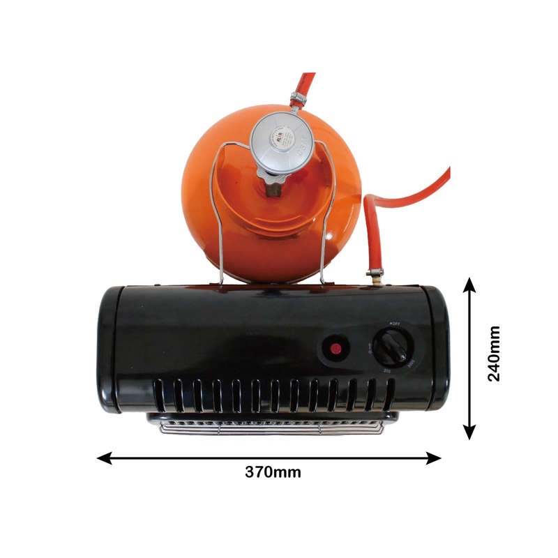 Alva Compact  3-Panel Infrared Radiant Indoor Gas Mini Heater