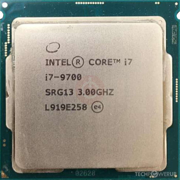 Intel BX80684I79700 Core i7-9700 3.0GHz Octa Core 14nm Coffee Lake Socket LGA1151 Desktop CPU