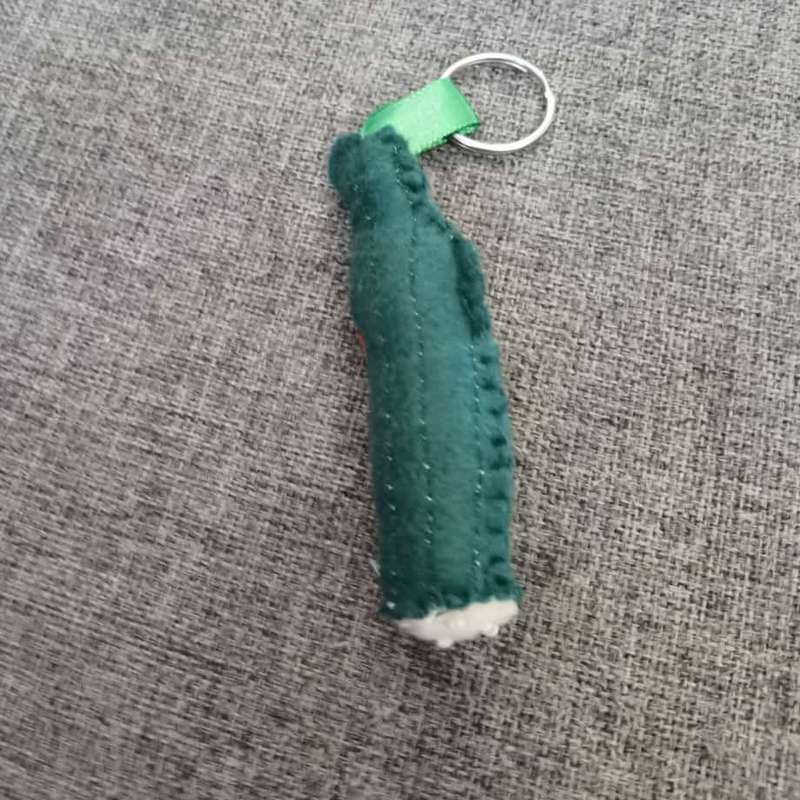 Cucumber Velt Keyring