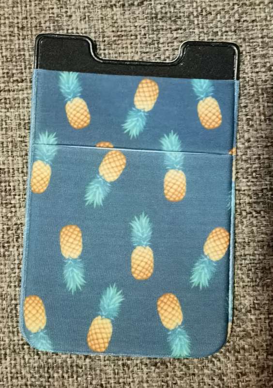 Pineapple Material Phone Card Holder
