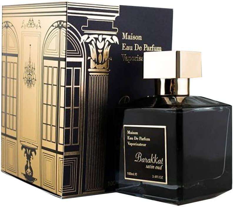 Barakkat Satin Oud by Fragrance World  Eau de Parfum for Men 100ml