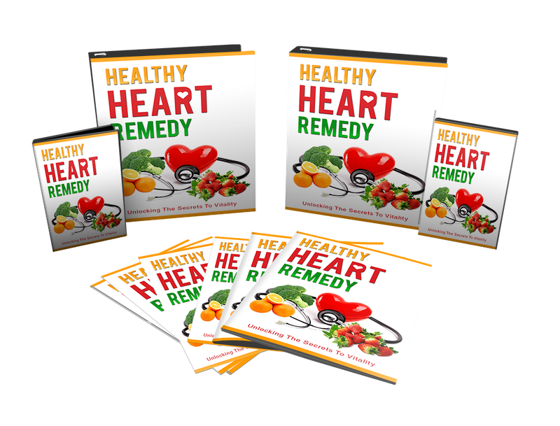 Healthy Heart Remedy Pro Tutorial eBook Video Bundle