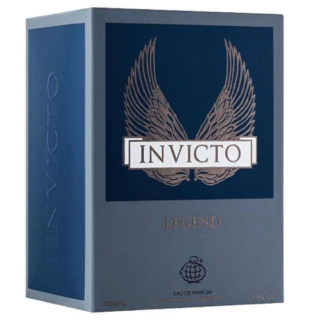 INVICTO Legend by Fragrance World  The Ultimate Legend in a Bottle for Him - 100ml Eau De Parfum