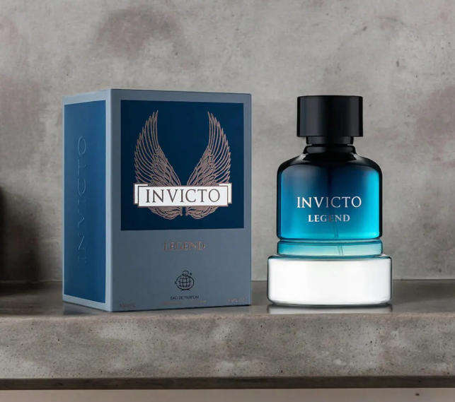 INVICTO Legend by Fragrance World  The Ultimate Legend in a Bottle for Him - 100ml Eau De Parfum