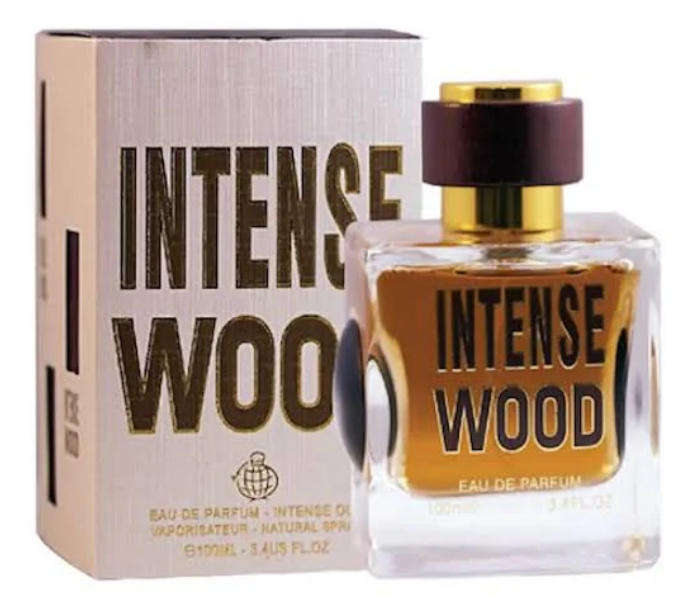 Intense Wood - Eau de Parfum by Fragrance World  A Statement of Sophistication and Strength 100ml