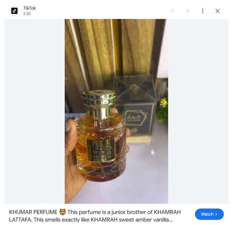 KHUMAR by Wadi Al Khaleej  Eau de Parfum  100ml A Viral Fragrance Thats Shaking the Perfume World