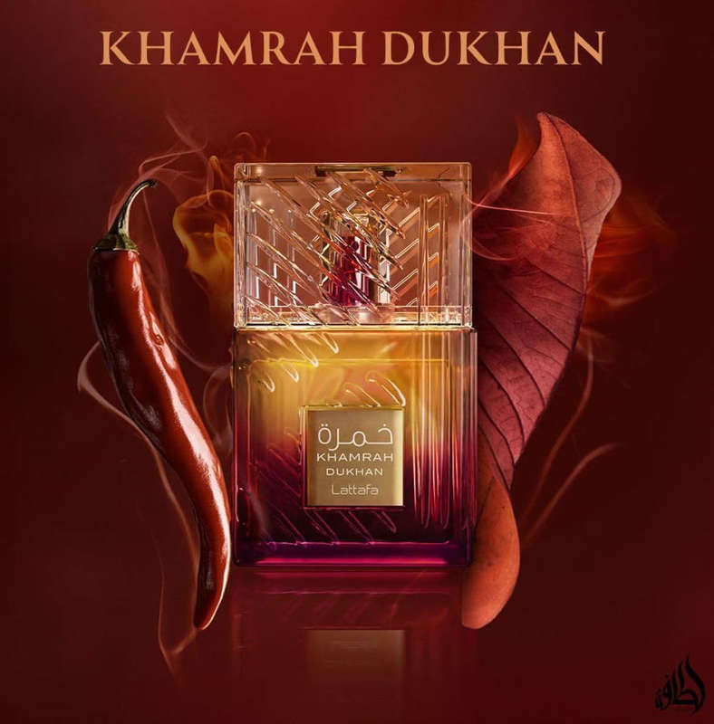 Lattafa Khamrah Dukhan Eau de Parfum  The Ultimate Masculine Luxury | 100ml