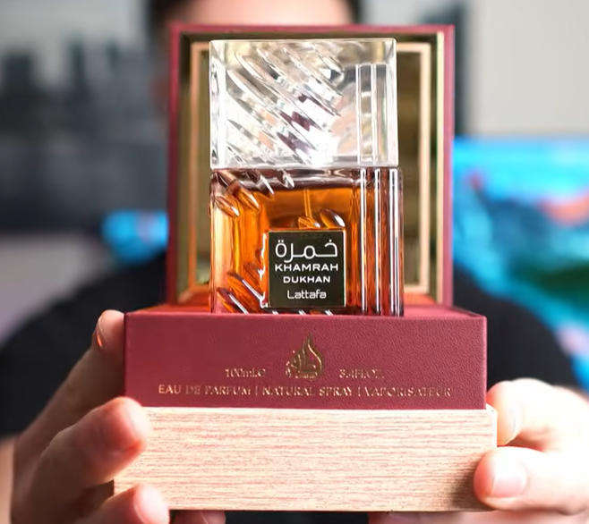 Lattafa Khamrah Dukhan Eau de Parfum  The Ultimate Masculine Luxury | 100ml