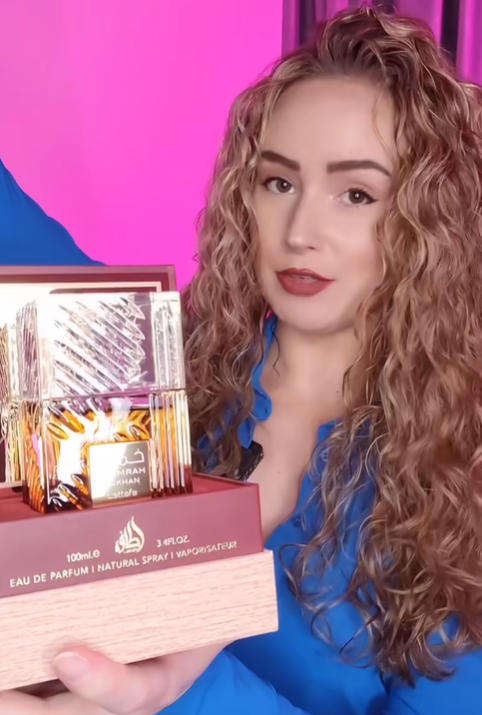 Lattafa Khamrah Dukhan Eau de Parfum  The Ultimate Masculine Luxury | 100ml
