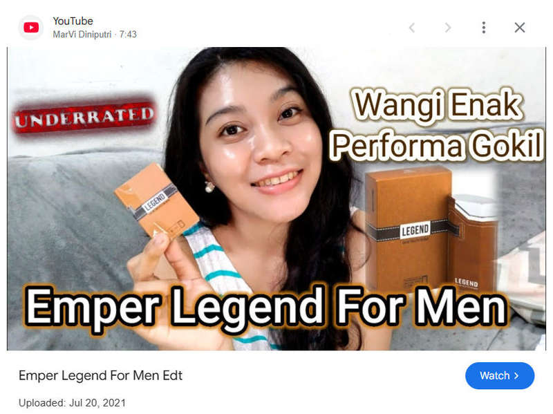 LEGEND by EMPER - Eau de Toilette for Men - Born to be remembered. Made to be a LEGEND.