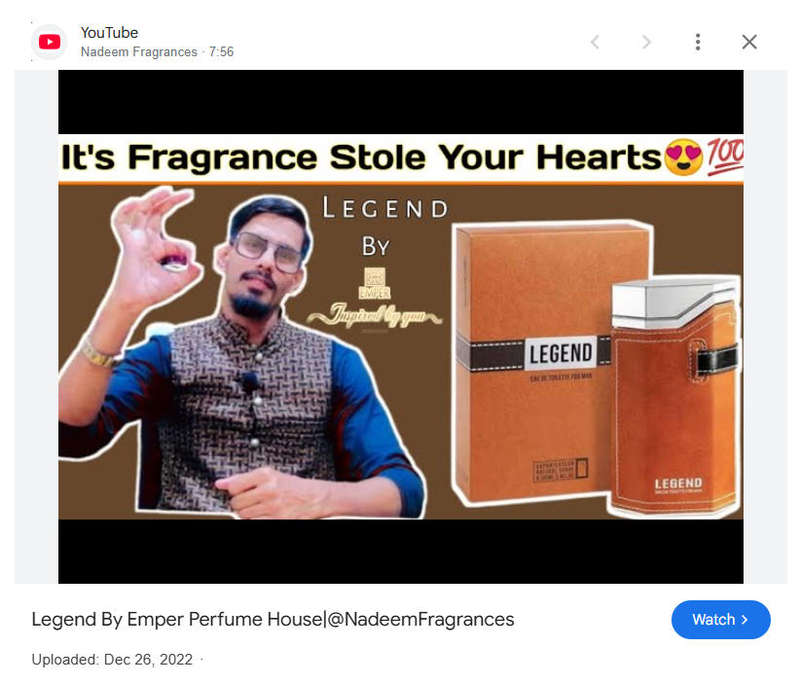 LEGEND by EMPER - Eau de Toilette for Men - Born to be remembered. Made to be a LEGEND.