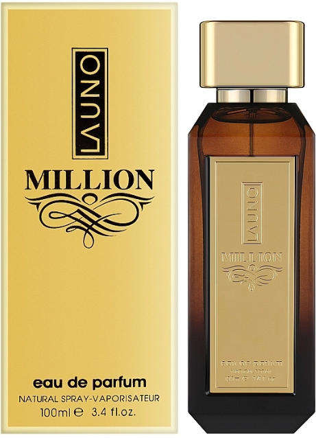 LA UNO Million - by Fragrance World Eau de Parfum 100ml - The Gold Standard Men's Fragrance