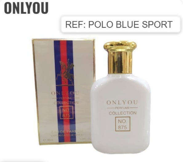 No. 875 by Only You 30ml Eau De Parfum for Men - 30ml - Polo Blue Sport & divain 875 Dupe