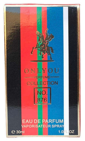No. 876 by Only You  30ml Eau De Parmum - Luxury That Commands Compliments