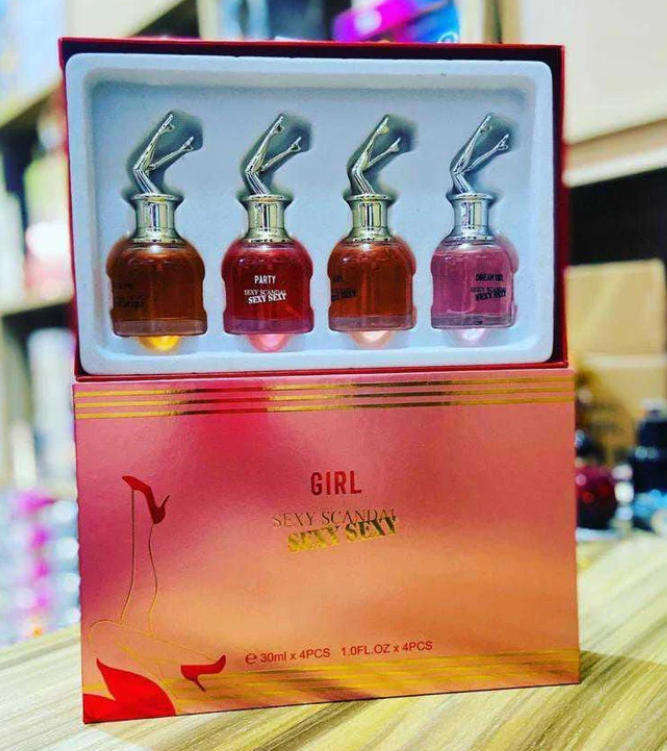 Women's Day 4-Piece Fragrance Gift Set (Eau de Parfum - 30ml each)