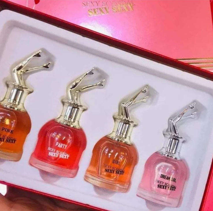 Women's Day 4-Piece Fragrance Gift Set (Eau de Parfum - 30ml each)