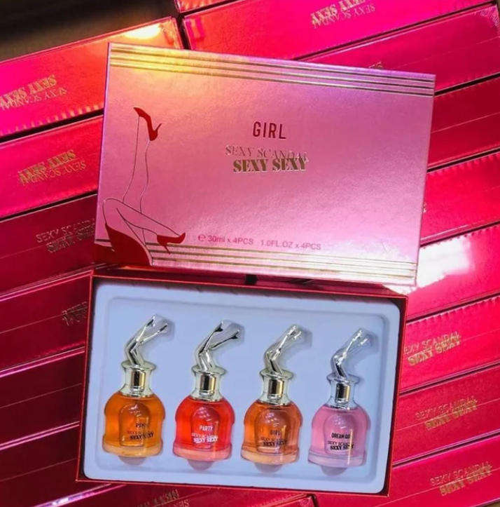 Women's Day 4-Piece Fragrance Gift Set (Eau de Parfum - 30ml each)