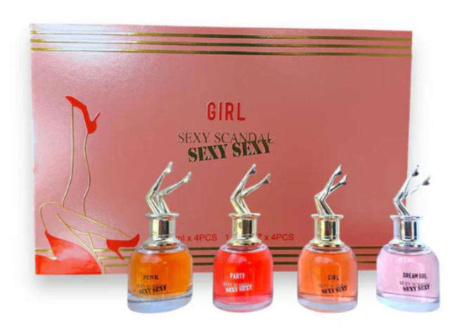 Women's Day 4-Piece Fragrance Gift Set (Eau de Parfum - 30ml each)