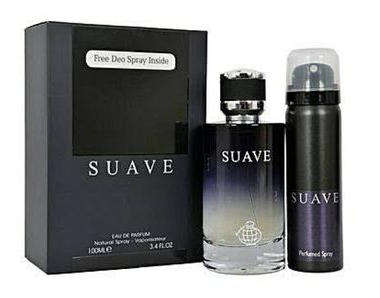 Suave Eau De Parfum by Fragrance World - for Men (100 ml, Gift Pack plus Suave Deodrant spray)