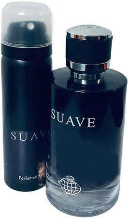 Suave Eau De Parfum by Fragrance World - for Men (100 ml, Gift Pack plus Suave Deodrant spray)