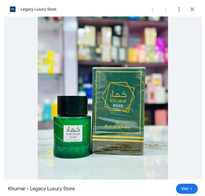 Khumar Sugar Eau de Parfum  Sweetness with a Bold Twist | Unisex | 100ml