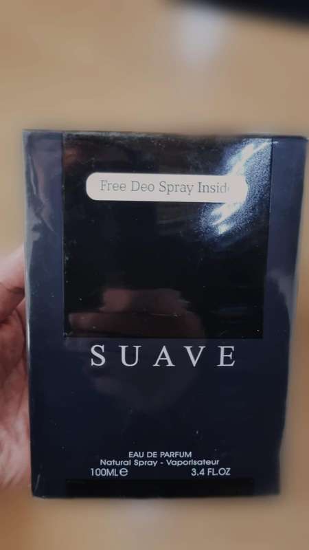Suave Eau De Parfum by Fragrance World - for Men (100 ml, Gift Pack plus Suave Deodrant spray)