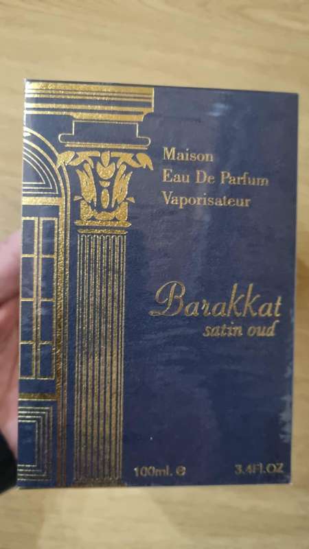 Barakkat Satin Oud by Fragrance World  Eau de Parfum for Men 100ml