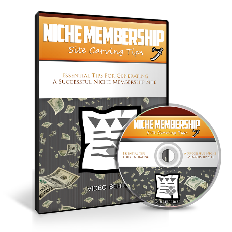 Niche Membership Site Carving Tips Tutorial & Video Upgrade Bundle