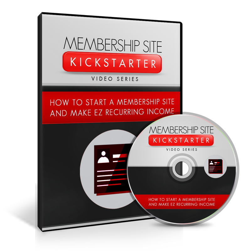 Membership Site Kickstarter Tutorial plus Video Upgrade Bundle