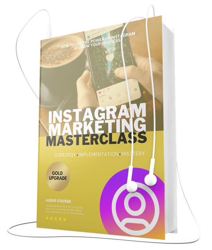 Instagram Marketing Masterclass Tutorial with Video Upgrade Bundle