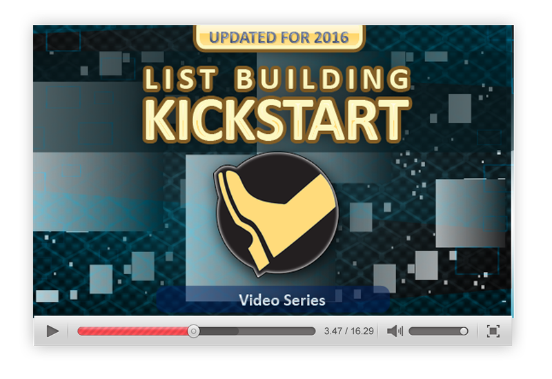 List Building Kickstart 2016 Bundle Pack