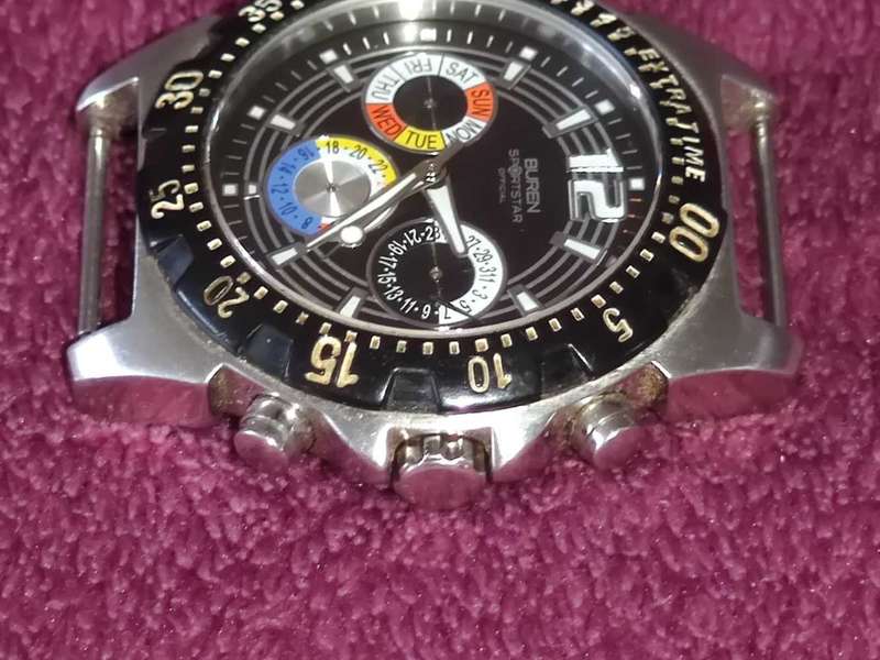 Buren Sportstar Official - Sapphire Crystal - Stainless Steel