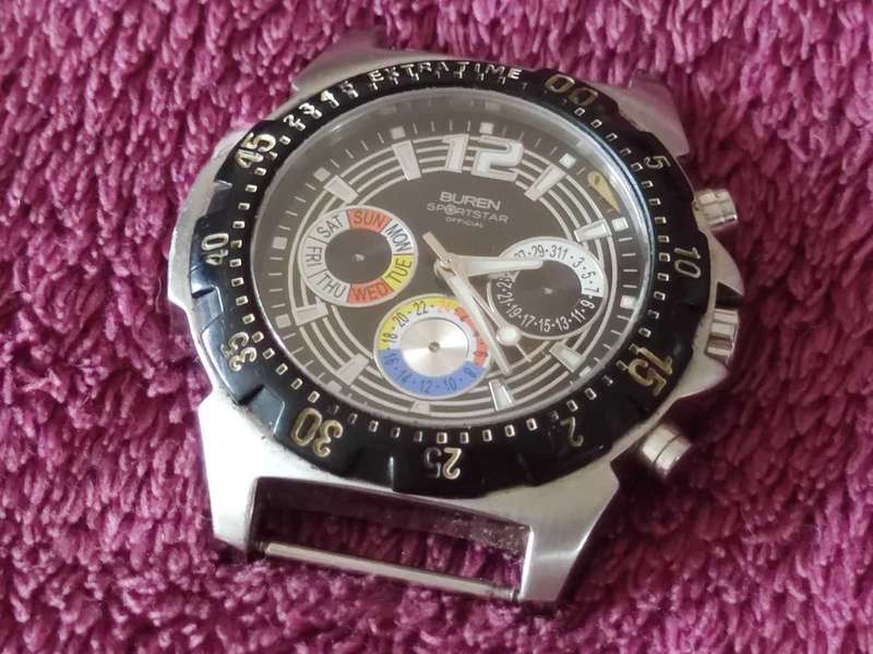 Buren Sportstar Official - Sapphire Crystal - Stainless Steel