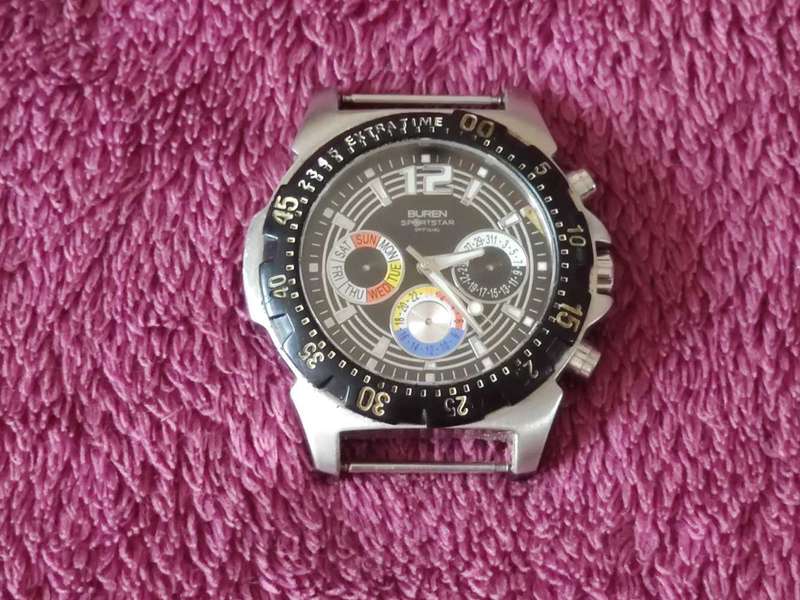 Buren Sportstar Official - Sapphire Crystal - Stainless Steel