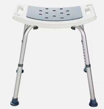 Adjustable Shower Chair Aluminum For Disable Bathroom