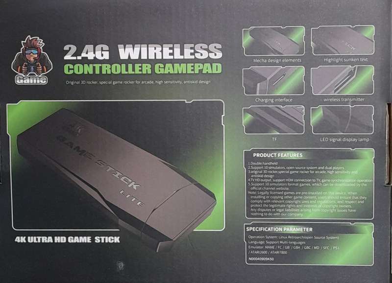 4k Retro gaming set