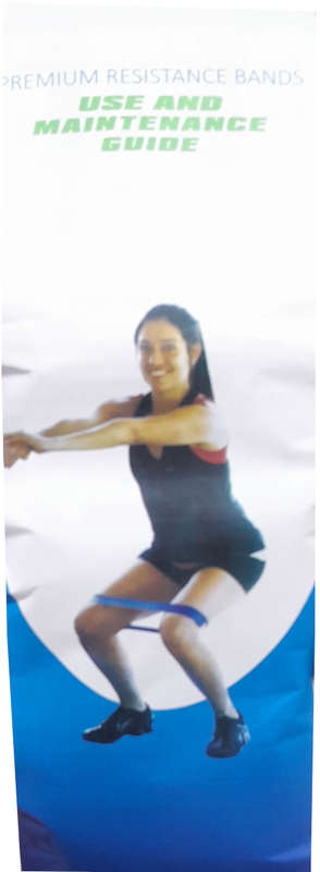 Exercise Resistance band - 5 piece set -  twin pack