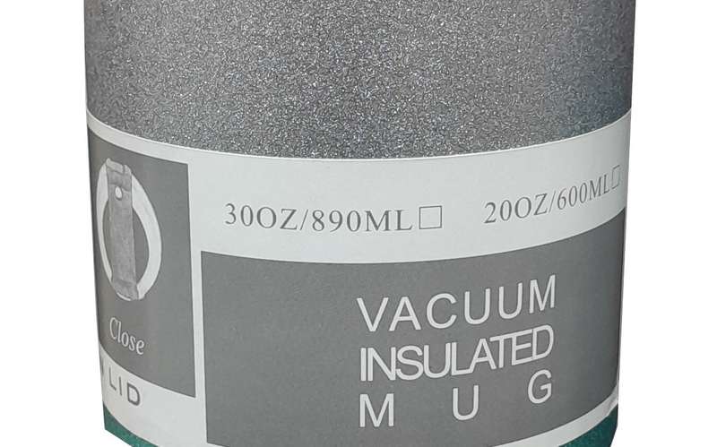 Glitter Insulated Travel Mug