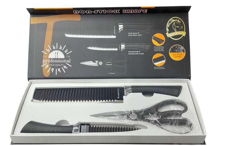 3 Piece non-stick Knife set