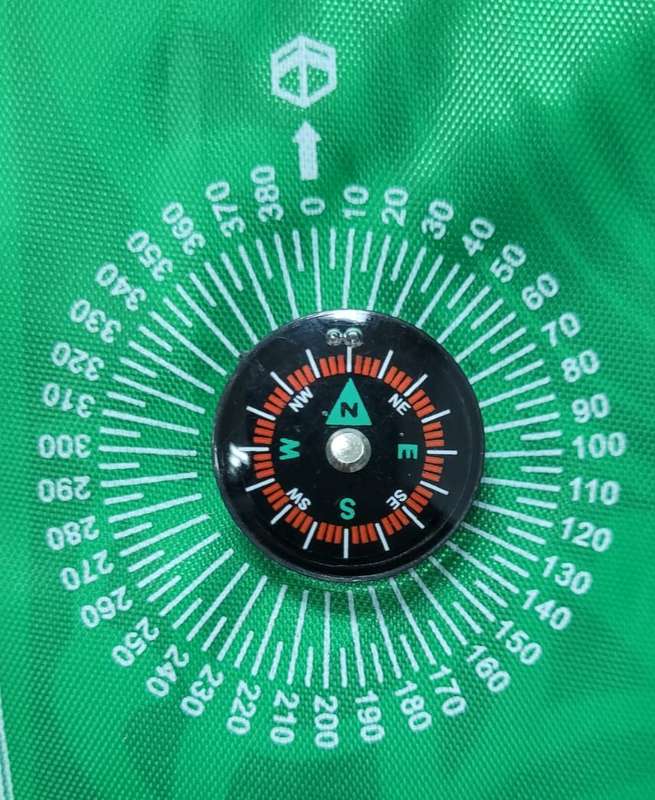 Pocket Prayer Mat with Compass - travel pack of 3