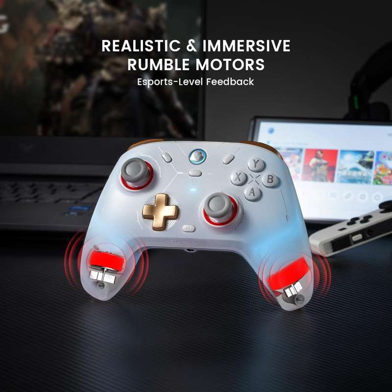 GameSir Cyclone 2 Bluetooth Wireless Multi Platform Controller - White
