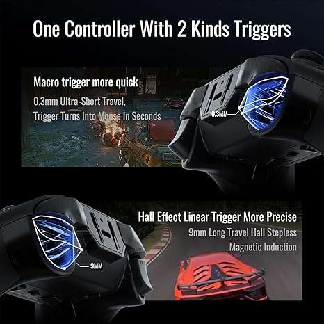 FLYDIGI Vader 4 Pro PC Controller Force Adjustment 1000hz Polling Rate