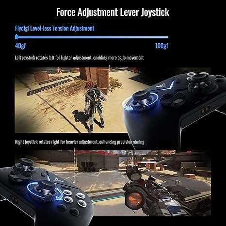 FLYDIGI Vader 4 Pro PC Controller Force Adjustment 1000hz Polling Rate