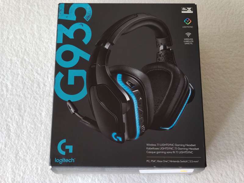 Logitech G935 - Wireless Gaming Headset (PS5/PS4/PC/Nintendo Switch)