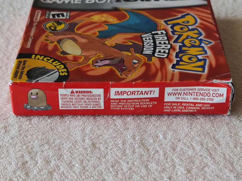 Pokemon FireRed Version - Nintendo Game Boy Advance